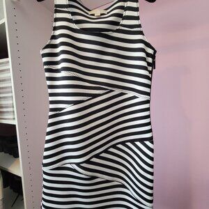 Michael Kors Dress.  Size 4.  Black/White.  Great for the club!
